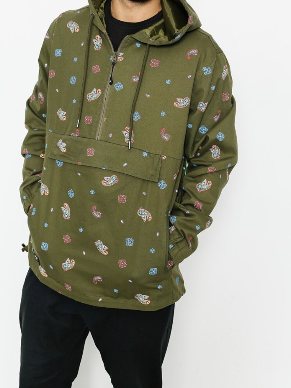 LRG Jacket Skillz Anorack Olive Green Small
